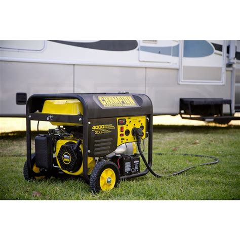 Champion Watt Electric Start Portable Generator W Rv