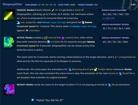 Reworked Neeko Build Runes And Items Guide Mobalytics