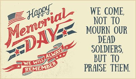 Happy Memorial Day eCard - Free Memorial Day Cards Online