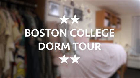 Boston College Freshman Dorm Tour 2020 ★★ Youtube