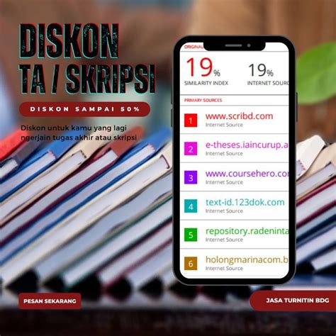 Jual Jasa Nurunin Plagiasi Turn Tin Shopee Indonesia