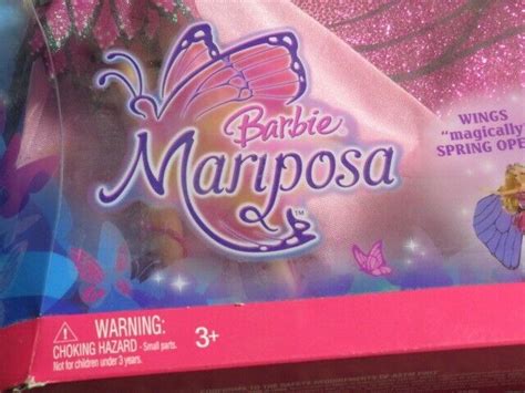 Mattel Barbie Mariposa Magic Wings Doll Purple L Ebay