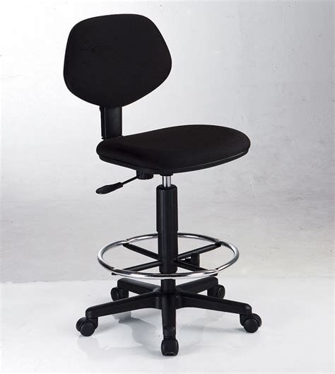 Budget Black Drafting Chair | Alvin | Furniture