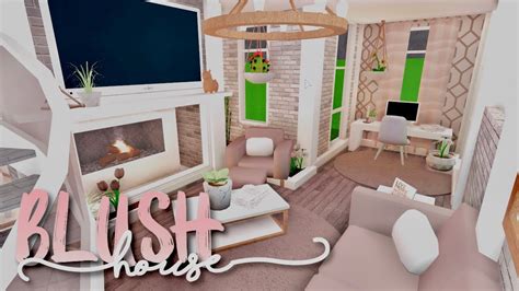 Bloxburg Christmas Blush Modern Mansion