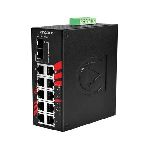 Antaira Port Industrial Poe Gigabit Unmanaged Ethernet Switch Lnp