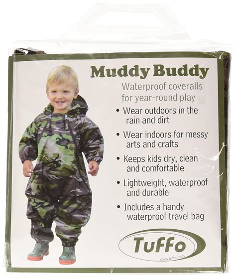 Tuffo Toddler Boys Muddy Buddy Coveralls Camouflage 18 Months Ebay