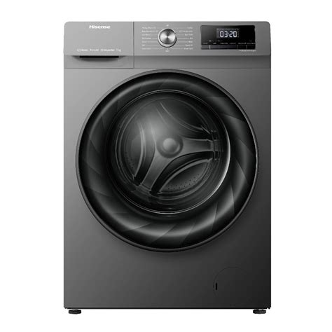 Hisense Front Load Washing Machine 1200 Rpm 7 Kg Titanium Gray