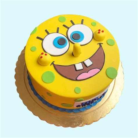 Torta de Bob Esponja Torta de Cumpleaños de Bob Esponja