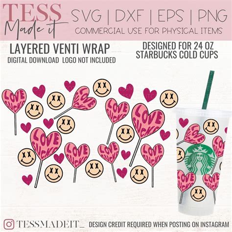 Sucker Starbucks Cup SVG Valentine S Starbucks SVG Tess Made It