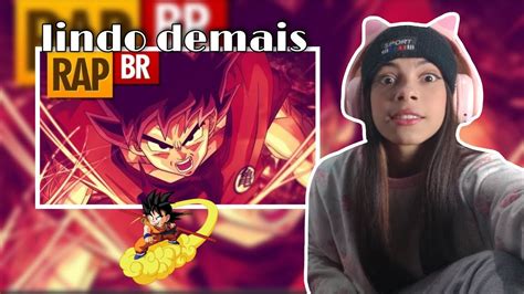 REACT Rap Do Goku Dragon Ball Z Tauz Tributo 02 Ferpa YouTube