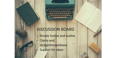 Discussion Board Post Format Learn Simple Tips To Make It Perfect