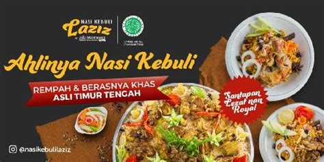 Daftar Harga Menu Delivery Nasi Kebuli Lazis Garuda Serang Terbaru