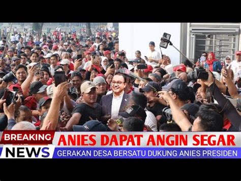 ANGIN SEGAR BAGI ANIESGERAKAN DESA BERSATU SELURUH INDONESIA BERI