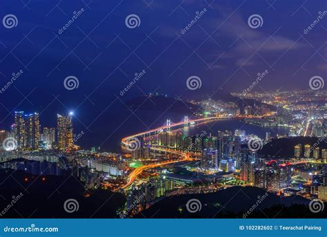 Busan city Skyline. stock photo. Image of design, busan - 102282602