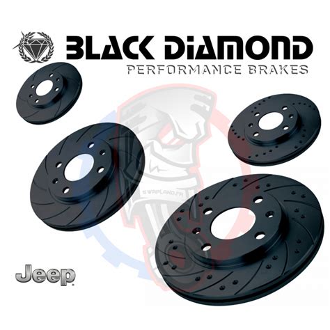 Disques De Frein Black Diamond Pour Jeep Grand Cherokee Swapland