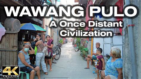 Walking Wawang Pulo Valenzuela City Philippines K Youtube