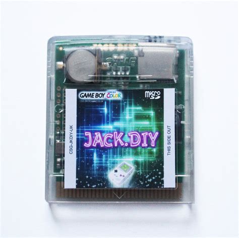 Jack Diy Flash Cart For Gbgbc 8gb Card Cool Spot Gaming