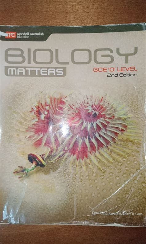 Biology Matters Textbook Hobbies And Toys Books And Magazines Textbooks