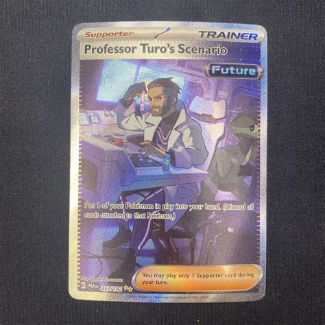 Pokémon TCG Professor Turos Scenario Paradox Rift 257 182 Holo Special