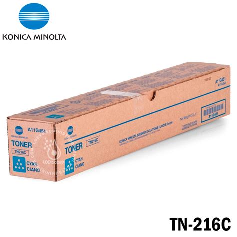 Toner Konica Minolta TN 216C Cyan Bizhub C280 C220 Original Loeys