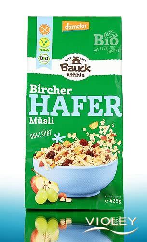 Bauckhof Bircher Hafer M Sli Glutenfrei G Bei Violey