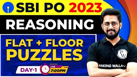 SBI PO 2023 Flat And Floor Puzzles SBI PO Reasoning Class By