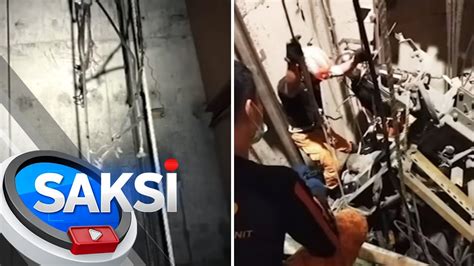 2 Patay Nang Bumagsak Ang Inaayos Na Elevator Cab Saksi YouTube