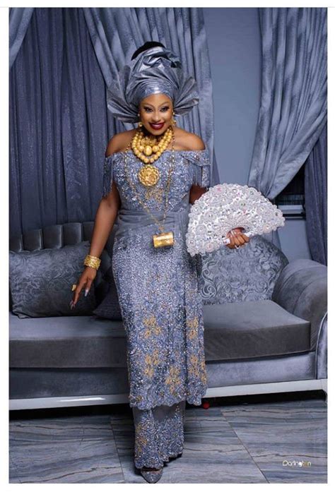 30 Latest Gorgeous Nigeria Traditional Marriage Bridal Dresses Styl