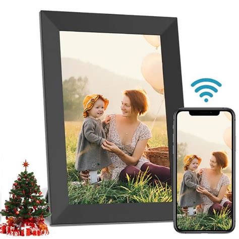 Cadre Photo Num Rique Jeemak Wifi Avec Cran Tactile Smart