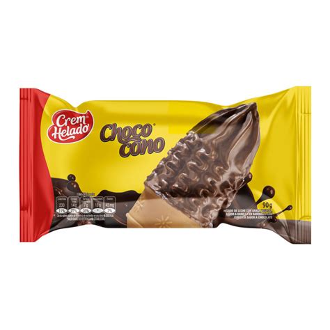 Helado Crem Helado Choco Cono X 90g Tiendas Jumbo