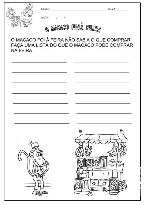 Parlendas O Macaco Foi A Feira