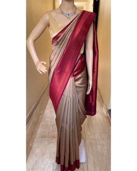 Reeta Fashion Enchanting Red Soft Litchi Silk Zari Weaving All Over