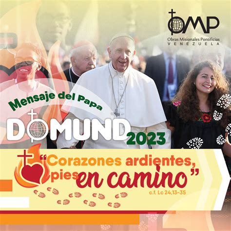 Mensaje Del Papa DOMUND 2023 OMP Venezuela Obras Misionales Pontificias