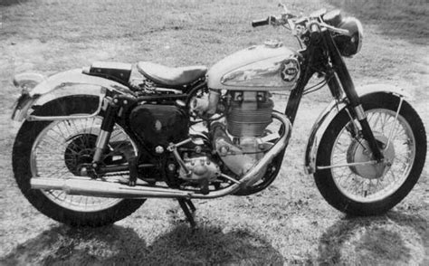 1956 BSA Gold Star Classic Motorcycle Pictures