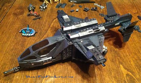 Halo Toy Review Mega Bloks Flood Hunters Unsc Falcon Halofanforlife