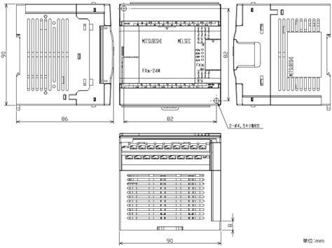 FX3G 24MT DSS ダウンロード 外形図CAD MELSEC F シーケンサ MELSEC 仕様から探す三菱電機 FA