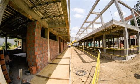 En Ibagué también se reinician las obras de infraestructura educativa