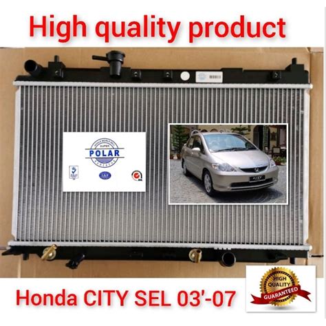 Honda City SEL 2003 2007 Radiator Tangki Air Auto Manual HIGH QUALITY