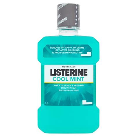 Listerine Cool Mint Mouthwash 1 Litre Inish Pharmacy Ireland