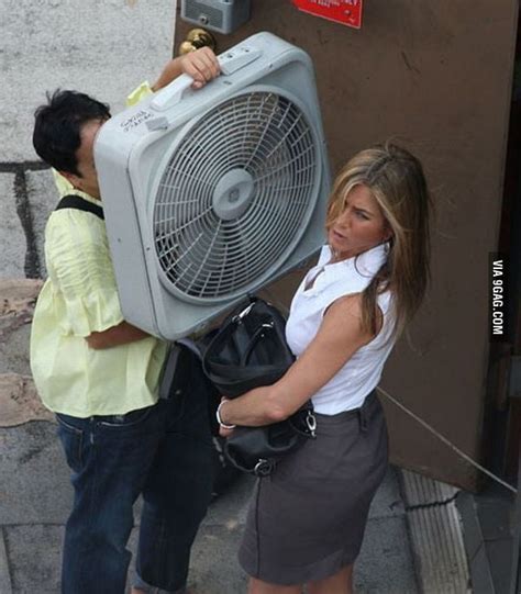 Jennifer Aniston With Her Biggest Fan Gag