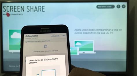 Como Espelhar A Tela Do Celular Na Smart TV Conectar O Smartphone