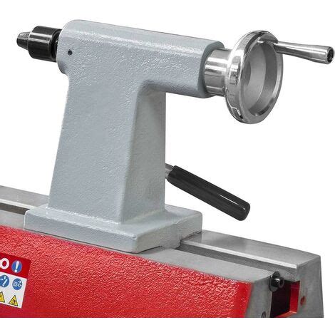 Tornio da legno 735w 510mm da banco con variatore di velocità Holzmann