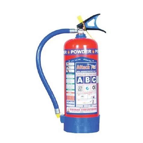 Abc Dry Powder Type Attack Fire Extinguisher Mild Steel Capacity 6kg