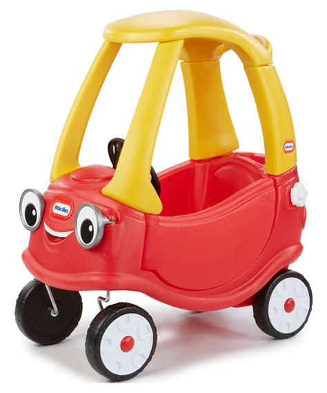 Little Tikes Cozy Coupe Ride-On Toy with Push Car Handle for Toddlers ...