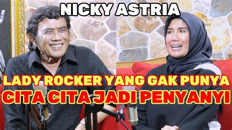 Bisikan Rhoma Ternyata Orang Ini Yang Bikin Nicky Astria Jadi