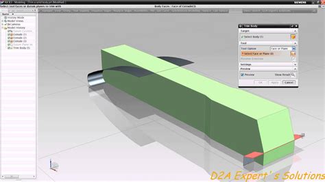 D A Channel Nx Modeling Trim Body Trim A Solid Body Youtube