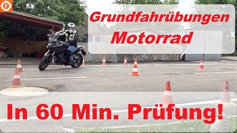 Grundfahr Bungen Motorrad Kurz Vor Der Pr Fung Fahrschule Frey