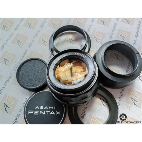 Jual Mulus Ring Flare Lensa Manual Fix Super Takumar Mm F Tajam