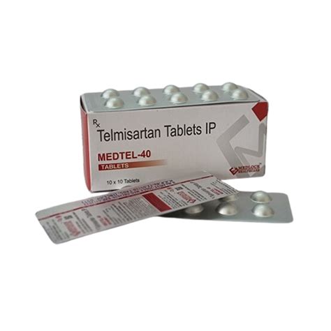 MEDTEL 40 TELMISARTAN TABLET At Best Price In Panchkula Medlock