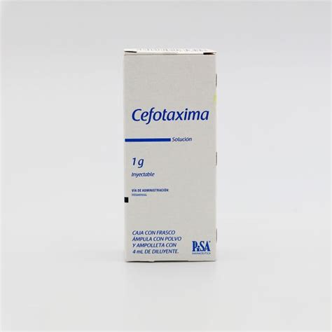 CEFOTAXIMA Frasco 1 G 4 Ml PiSA